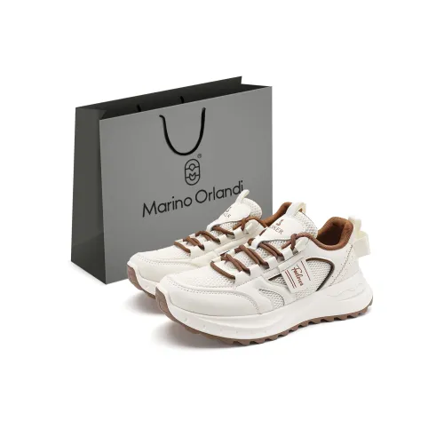 MARINO ORLANDI Низкий топ толстая подошва кроссовки женские