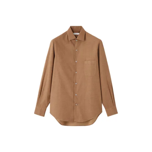 Loro Piana Deep Bronze Мужские Рубашки