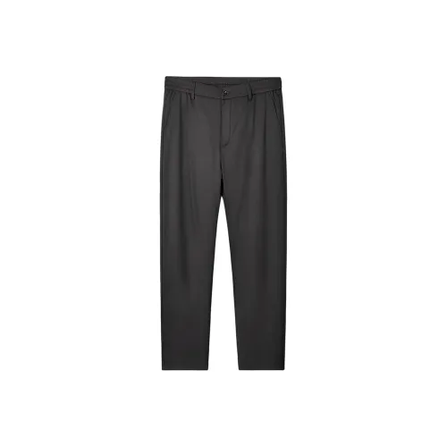 SENJIALUO Черные Пуховые Брюки Мужские Повседневные Брюки