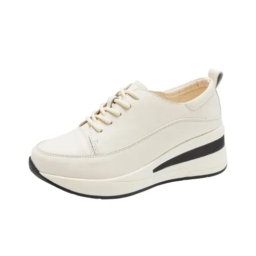 Reivanti Повседневная обувь Женская Модная Бежевая Стиль