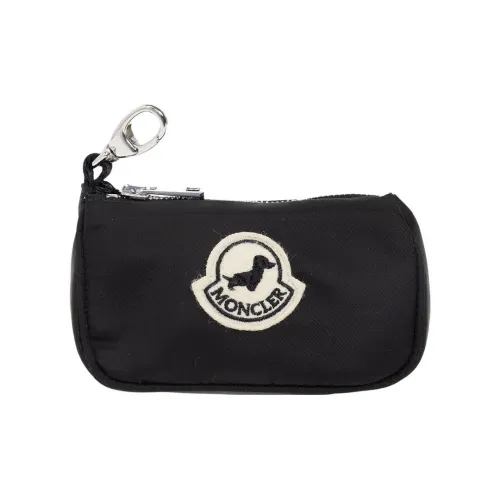 Moncler Satin Clutch Unisex Black Монклер Сатин Клатч Унисекс Черный