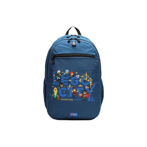 LEGO Полиэстер Рюкзак Детский Синий