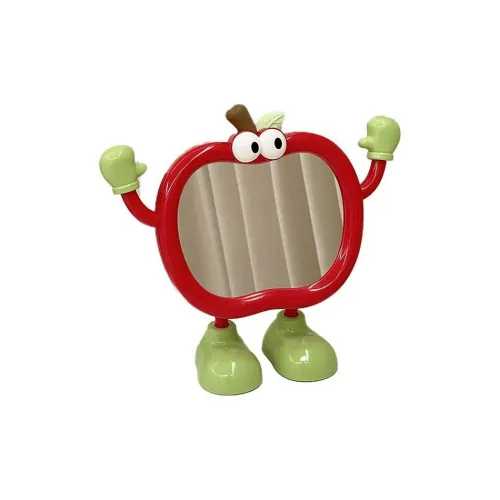 LUCKY ROOM Милый Яблоко GOOD Looking Спальня Портативный Офисный Стол HD Маленькое Зеркало Зеркала MAKE UP Зеркала Вертикальное Зеркало