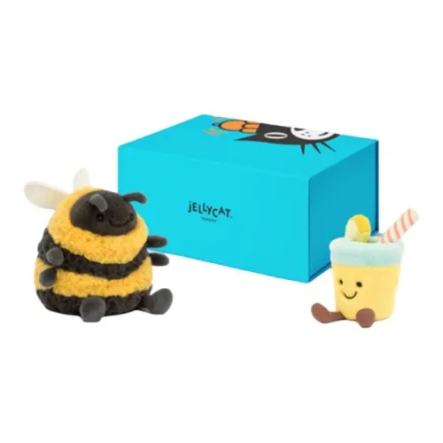 JELLYCAT Interesting Food Свежий Time Лимон Сода Albia Пчелка Куклы Плюшевая кукла 9cm 13cm Длина тела
