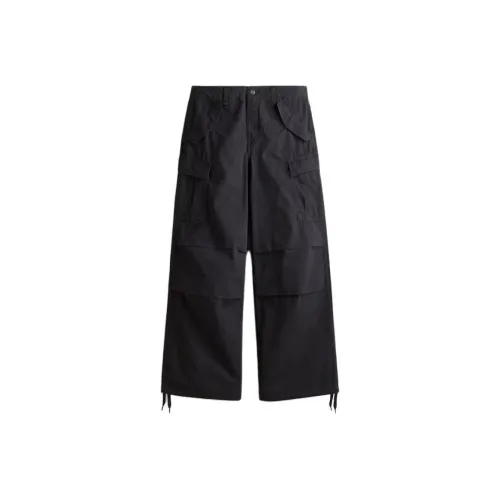 H M Темно-серые мужские карго-брюки