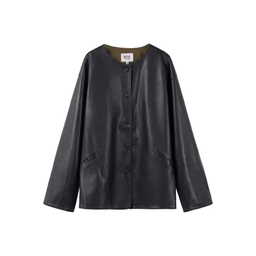 TOUCH Черный Женские Кожаные куртки