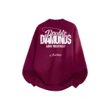 Бордовый Тяжелый Полиэстер-Хлопок