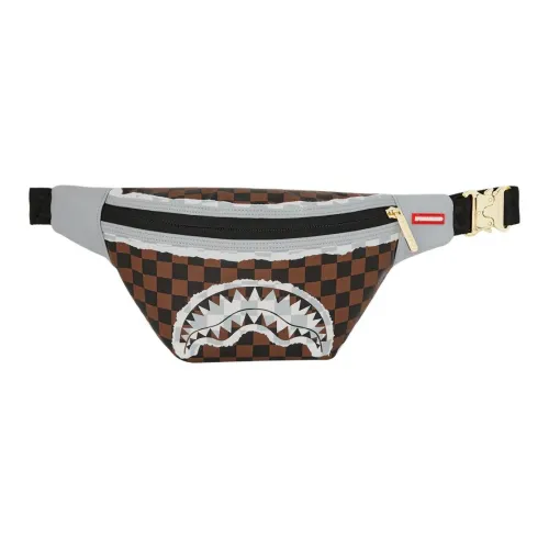 SPRAYGROUND Сумка через плечо с тканью и искусственной кожей обычная унисекс коричневый