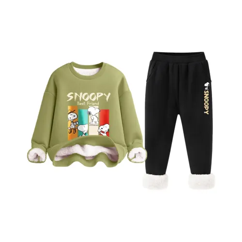 SNOOPY Повседневный спортивный комплект из двух предметов для детей