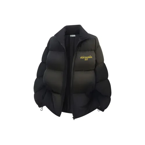 PENTAGONAL HEART Хлопковый пуховик Унисекс