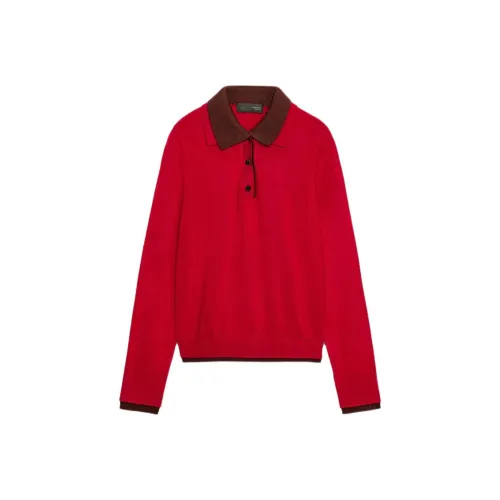 ZARA Collaboration Красный Женский Трикотаж