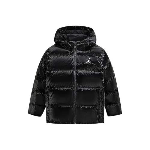 Джордан Глубокий Черный Kids Пуховики