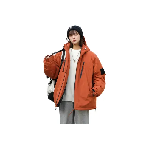 MARK WAFFLE Хлопковый пуховик унисекс