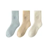 [3 упаковки] Светло-синий + хаки + натуральный белый