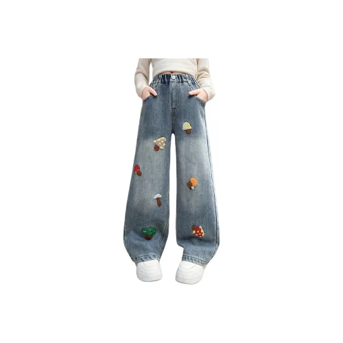 MAMIMAKA Светло-синие джинсы для школьников