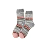 Серый/розовый, пара