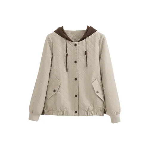 Like The Age Of Water Вельвет Feel Куртка Женская Хаки