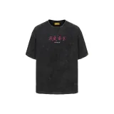 Винтажный короткий рукав