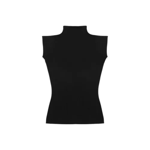 YEEZY FW25 Черные Женские T-рубашки