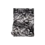 Змеиный принт, черно-серый