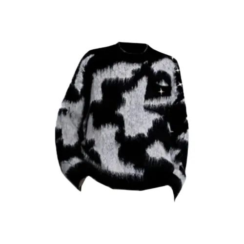 SNEIKLAU Черный Унисекс Трикотаж