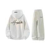 Комплект одежды [Белый Фотиния Серый Свитшот + Фотиния Серые Штаны]