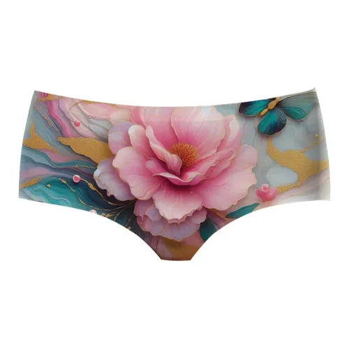 AIMENGYISI LADY'S Пион Женские Трусики-бикини
