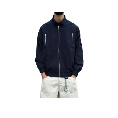 ENTONG Темно-синий Синий Унисекс Куртки