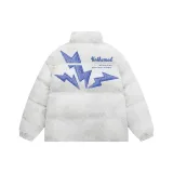 Белый, серый, фотиния, хлопковый пуховик