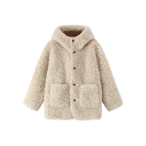 CHUU Кофе Женские Меховые изделия