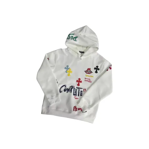 GDRG Белый Тонкий Унисекс Свитшоты