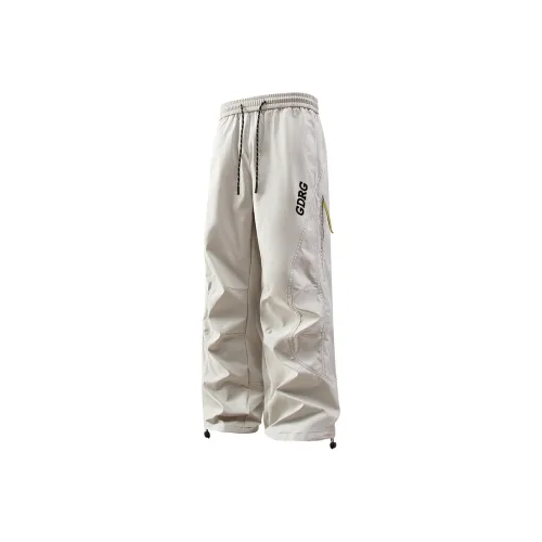 GDRG Белый Унисекс Карго Брюки