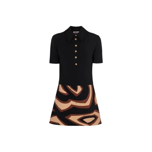 EMILIO PUCCI Короткое платье с короткими рукавами женское