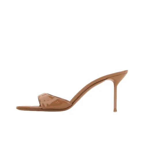 Paris Texas Слипоны 7 см Женские Бежевые