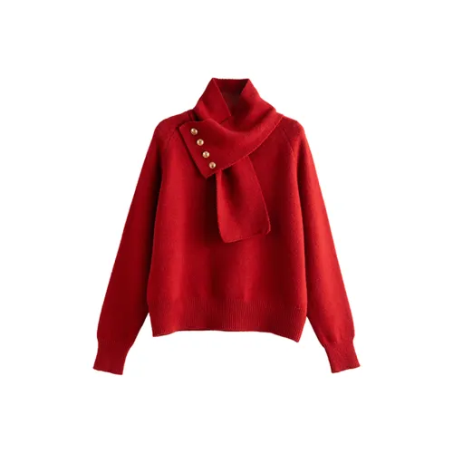 Tonlion Темно-красный Женский Трикотаж