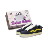 Темно-синий, синий, желтый (белый, шнурки)