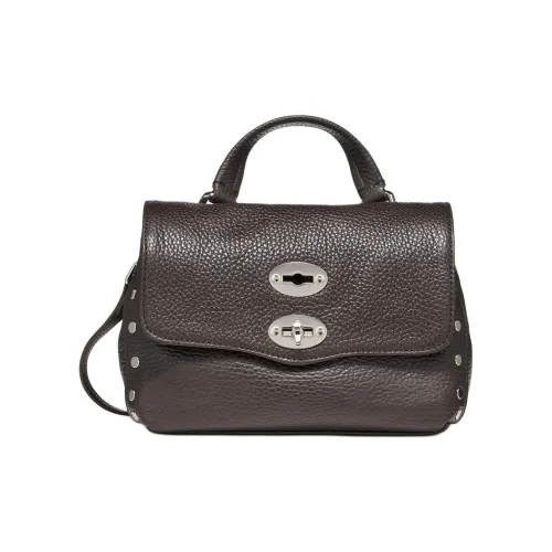 Zanellato Postina Сумка из коровьей кожи на одно плечо женская коричневая