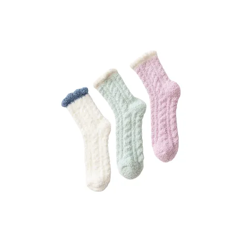 NACARADAR Носки Crew Женские упаковка из 3 пар Комбо