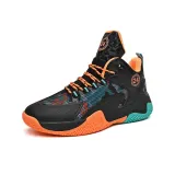 Чёрный и оранжевый