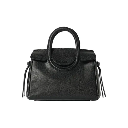 Staud Корова Кожа Сумка Женская Черная