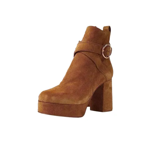 See By Chloe Lyna Ботильоны Женские Коричневый