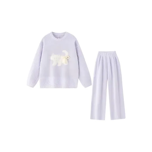 ALPLUME 461 Фиолетовый Женские Пижамные Комплекты