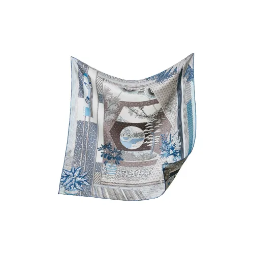 WENSLI Шарфы из шелка с тутовым шелком Женские