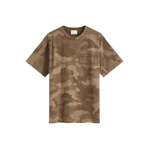 Aries Темно-оливково-зеленая мужская футболка T