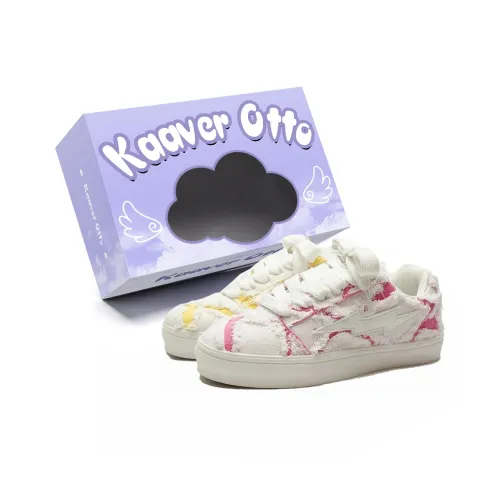 KAAVER OTTO Противоскользящие Легкие Дышащие Низкие Кроссовки для Скейтбординга Унисекс