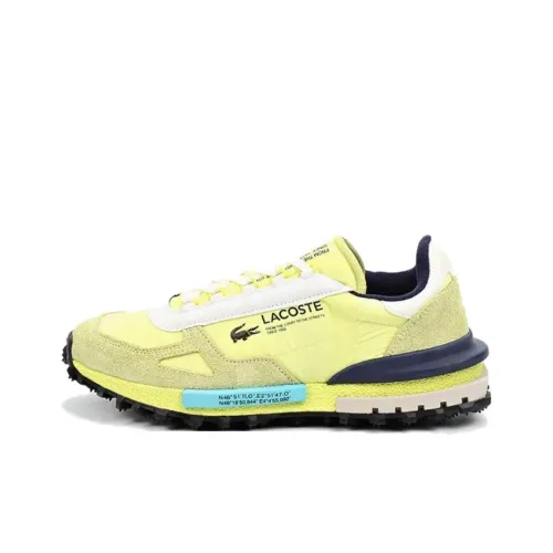 LACOSTE Elite Active Low Топ Повседневная обувь Женская Желтая