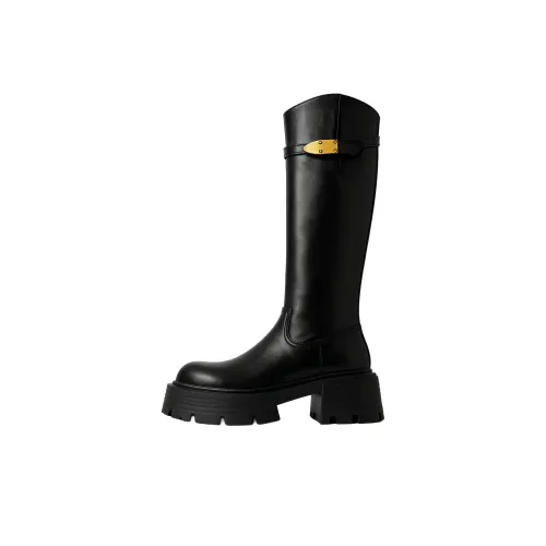 AIQINISHA Женские сапоги на высоком каблуке 6 см