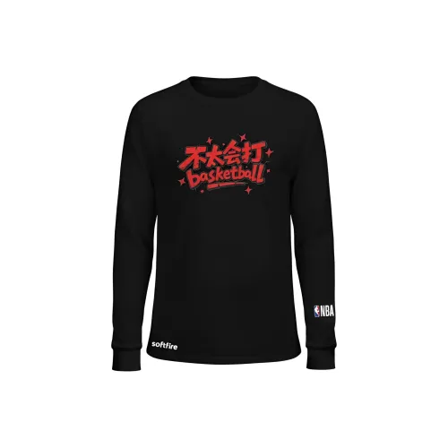 NBA Черный Унисекс Футболки