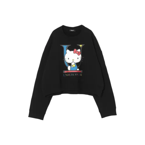 Undercover x Sanrio Санрио Co Брендированная Модель FW25 Свитшот Унисекс