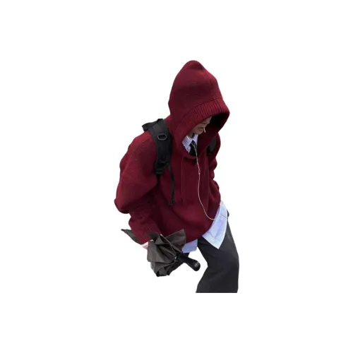 BEAR UNION Красный Унисекс Трикотаж